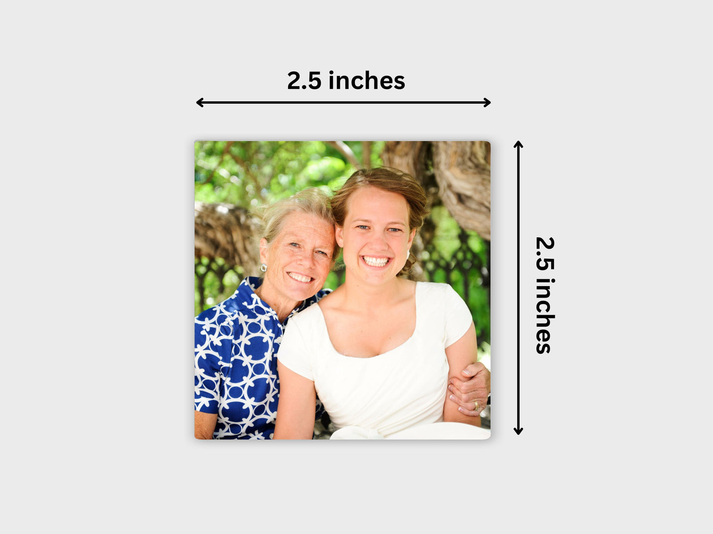Custom Photo Magnet (2.5"x 2.5") - Single